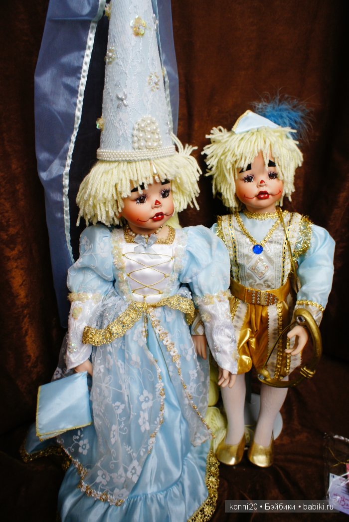 "Сказка на ночь" или Принцесса Молли и Принц Мэтью от феи кукол Келли РуБерт