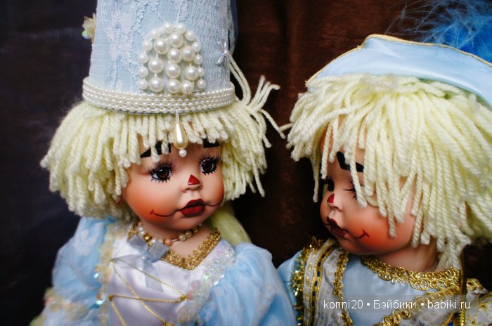 "Сказка на ночь" или Принцесса Молли и Принц Мэтью от феи кукол Келли РуБерт