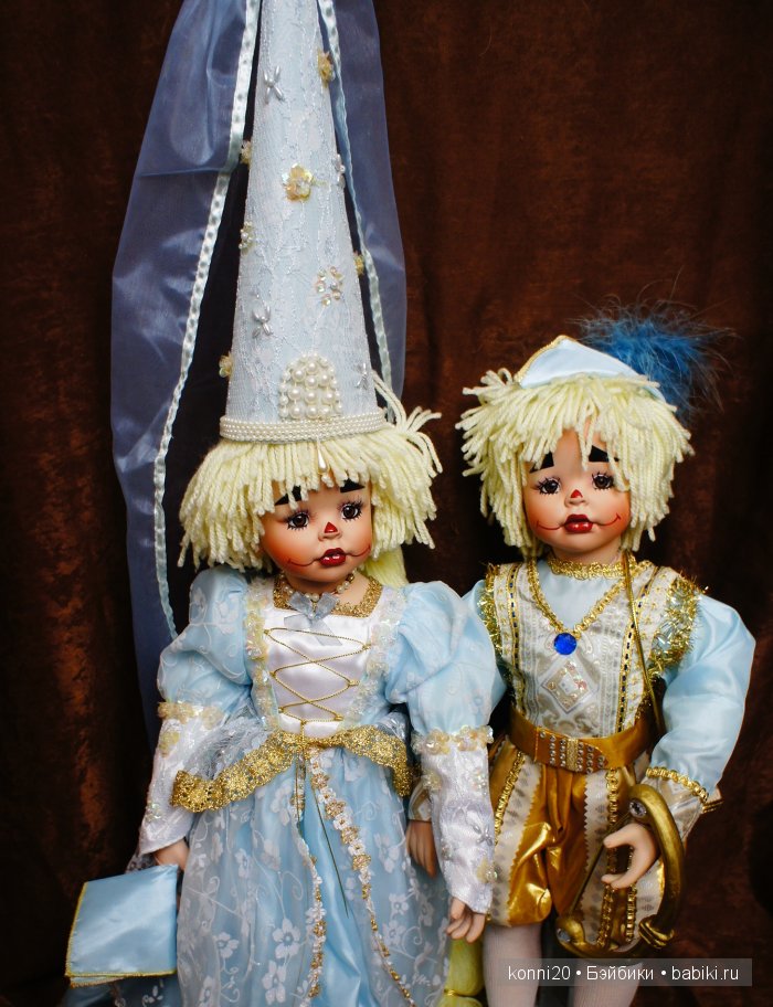 "Сказка на ночь" или Принцесса Молли и Принц Мэтью от феи кукол Келли РуБерт