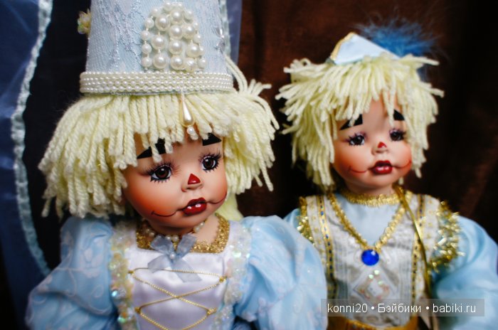 "Сказка на ночь" или Принцесса Молли и Принц Мэтью от феи кукол Келли РуБерт