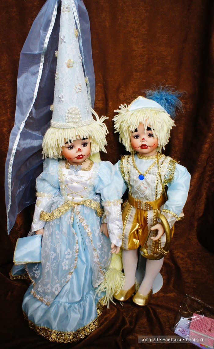 "Сказка на ночь" или Принцесса Молли и Принц Мэтью от феи кукол Келли РуБерт