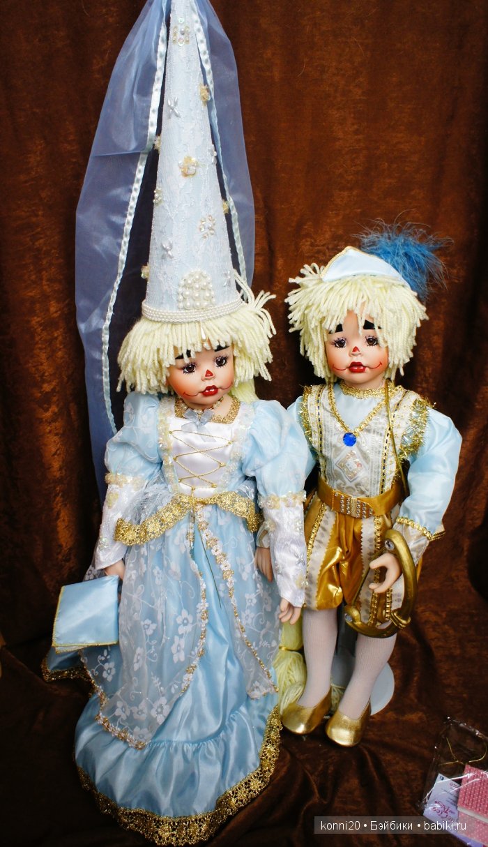 "Сказка на ночь" или Принцесса Молли и Принц Мэтью от феи кукол Келли РуБерт