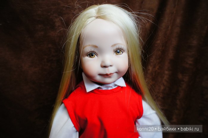Фарфоровые куклы из Молда Dianna Effner - Рыжее Солнце и Белокурая Вишенка (фото 3)