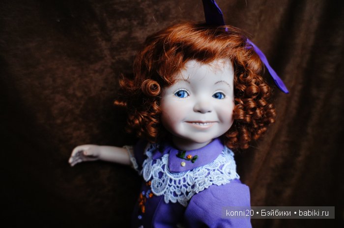 Фарфоровые куклы из Молда Dianna Effner - Рыжее Солнце и Белокурая Вишенка