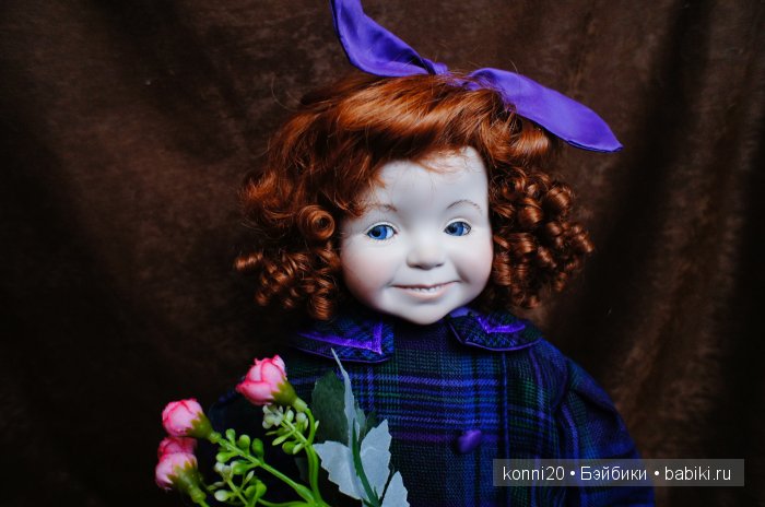 Фарфоровые куклы из Молда Dianna Effner - Рыжее Солнце и Белокурая Вишенка (фото 10)