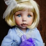 Очарование фарфоровых кукол Дианы Эффнер у нас дома