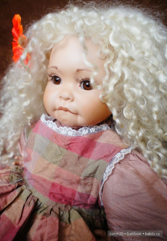 Фарфоровая "Булочка - Синти" от автора Cindy Rolfe - Ми-ми-ми