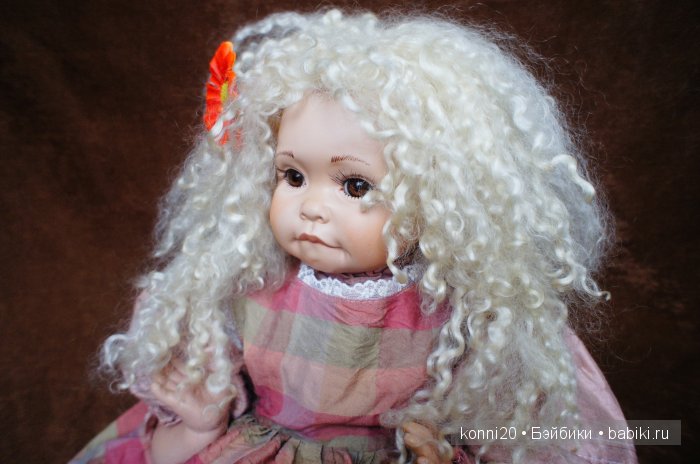 Фарфоровая "Булочка - Синти" от автора Cindy Rolfe - Ми-ми-ми (фото 5)