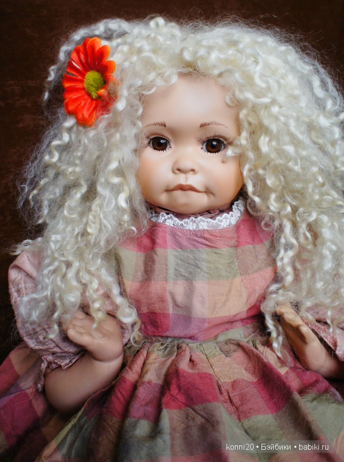 Фарфоровая "Булочка - Синти" от автора Cindy Rolfe - Ми-ми-ми (фото 6)