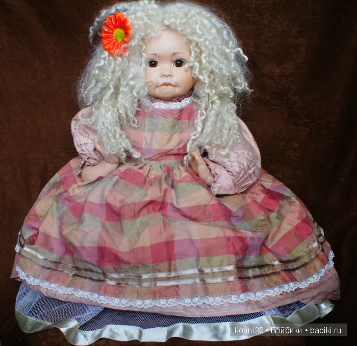 Фарфоровая "Булочка - Синти" от автора Cindy Rolfe - Ми-ми-ми (фото 2)