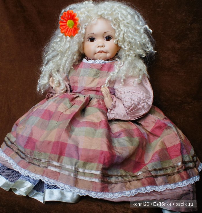 Фарфоровая "Булочка - Синти" от автора Cindy Rolfe - Ми-ми-ми