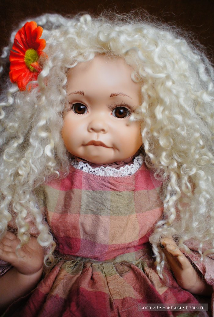 Фарфоровая "Булочка - Синти" от автора Cindy Rolfe - Ми-ми-ми (фото 7)