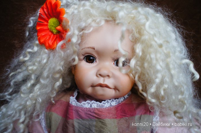 Фарфоровая "Булочка - Синти" от автора Cindy Rolfe - Ми-ми-ми