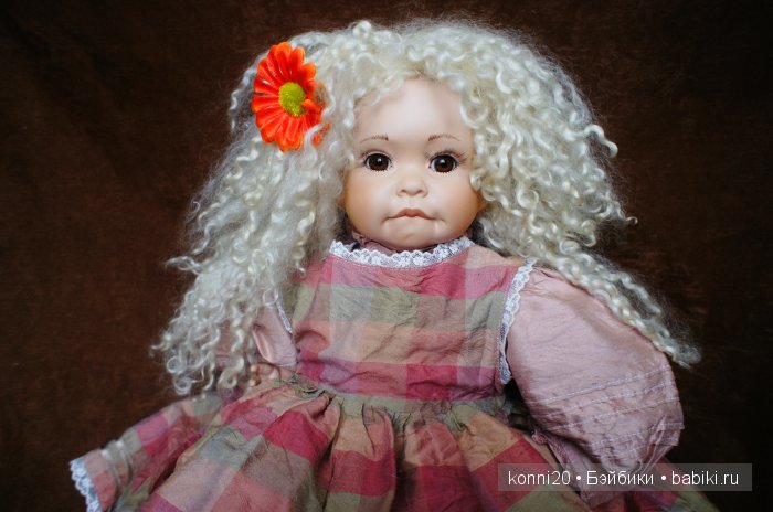 Фарфоровая "Булочка - Синти" от автора Cindy Rolfe - Ми-ми-ми