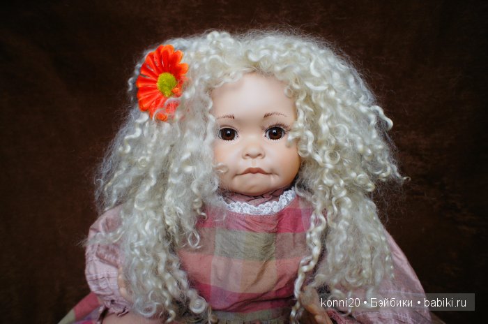 Фарфоровая "Булочка - Синти" от автора Cindy Rolfe - Ми-ми-ми