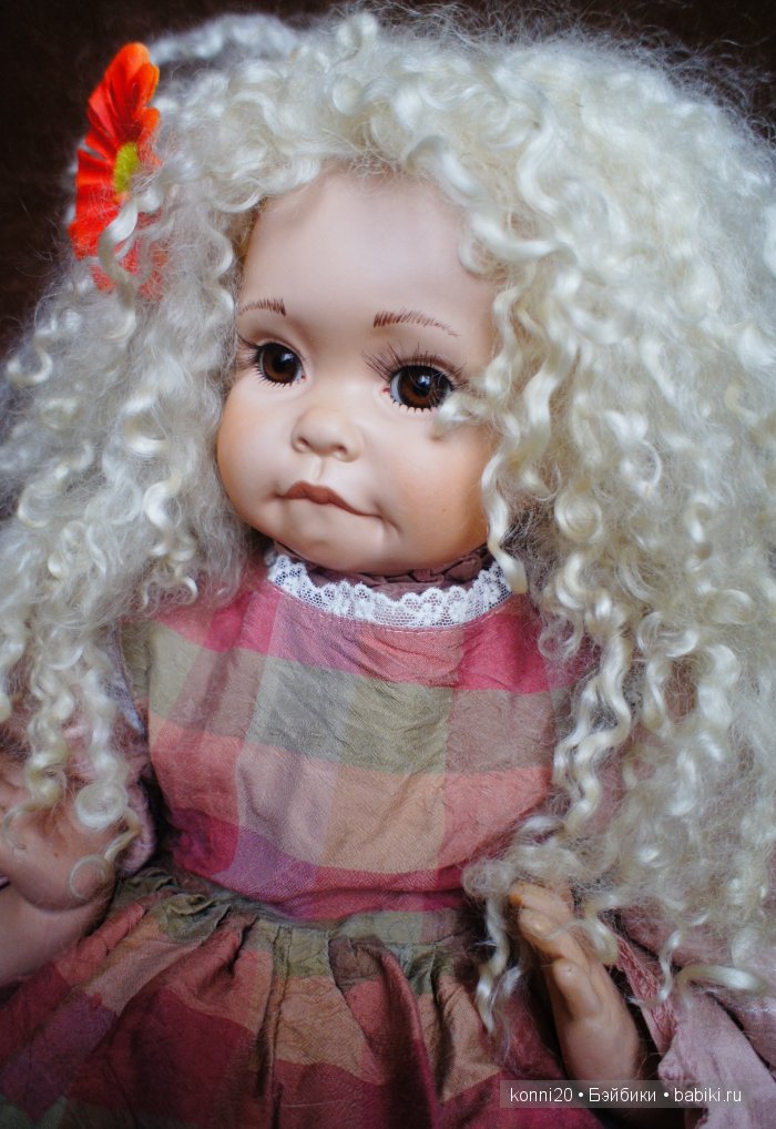 Фарфоровая "Булочка - Синти" от автора Cindy Rolfe - Ми-ми-ми (фото 8)