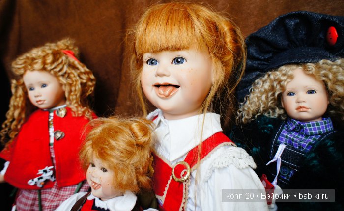 Необычные характерные куклы Christel Flörchinger dolls