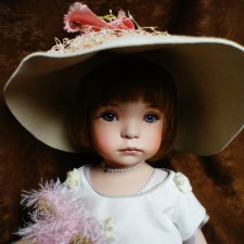 Милая "Алиса" от Diana Effner и ее Розовый Мишка