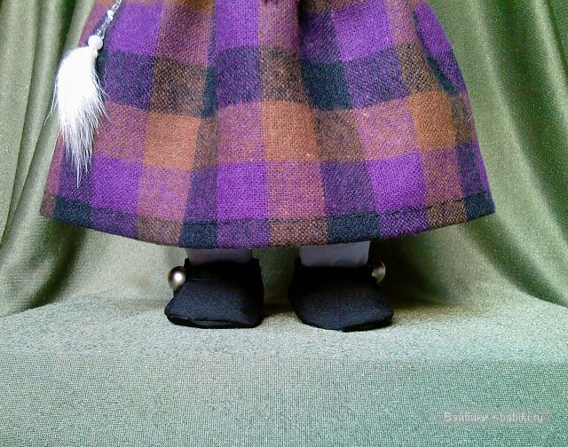 Юбка-шотландка и ботиночки Юбка-шотландка и ботиночки