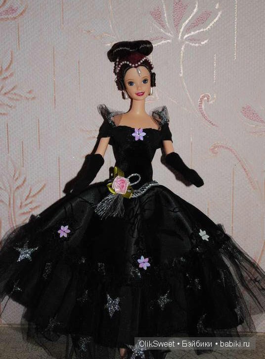 Черное платье бальное эксклюзив