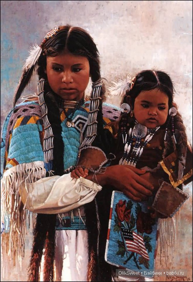Navajo Little One. Творчество Рея Свенсона (Ray Swanson)