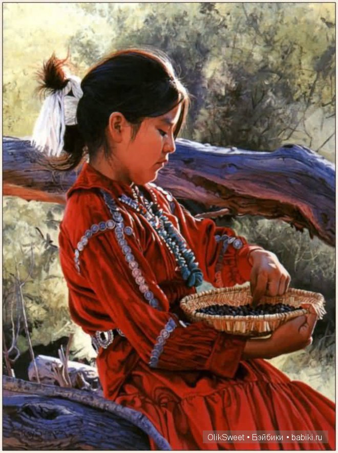 Navajo Little One. Творчество Рея Свенсона (Ray Swanson)