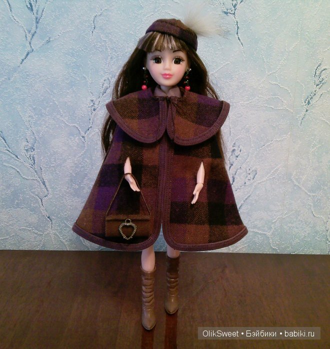 Путешествие в Англию: наряд c пелериной в стиле "Оксфорд" (фото 3)