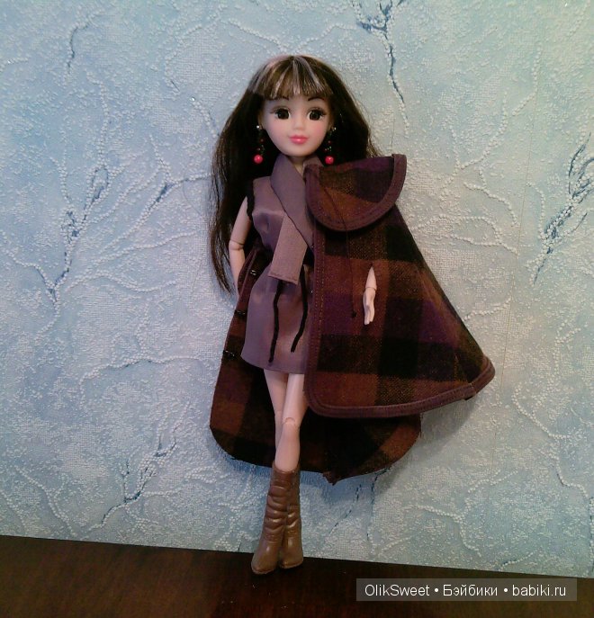 Путешествие в Англию: наряд c пелериной в стиле "Оксфорд" (фото 9)