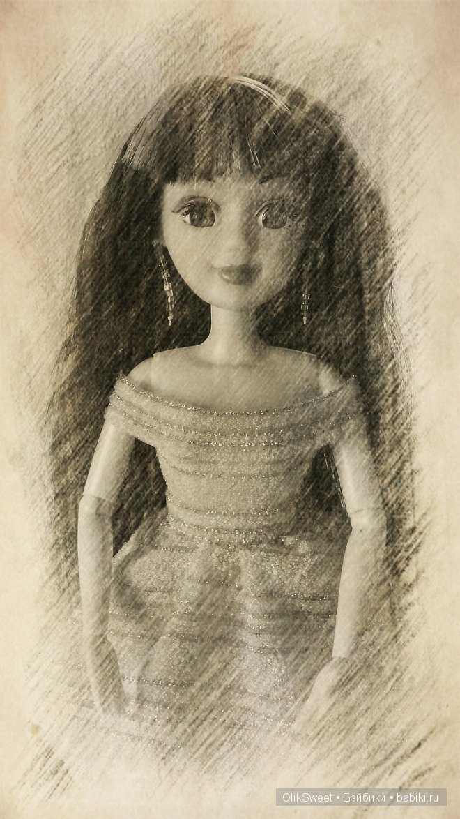 Новое платье Эббьен - "Золото Парижа"