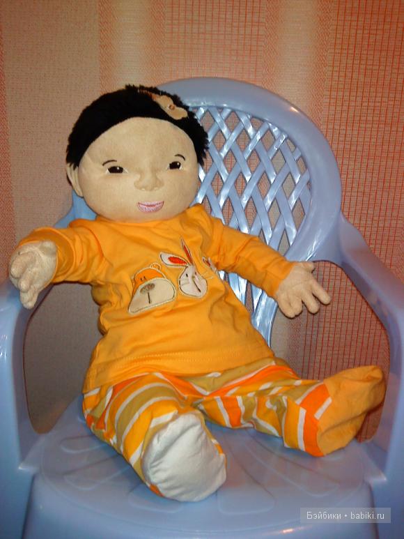 кукла-пупс Леккамрат из Икеа