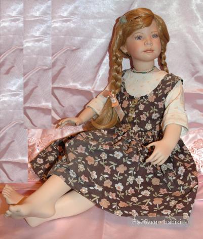 коллекционная кукла, фарфоровая кукла, кукла Сабрина, кукла Sabrina, кукла Heidi Plusczok, кукла Plusczok