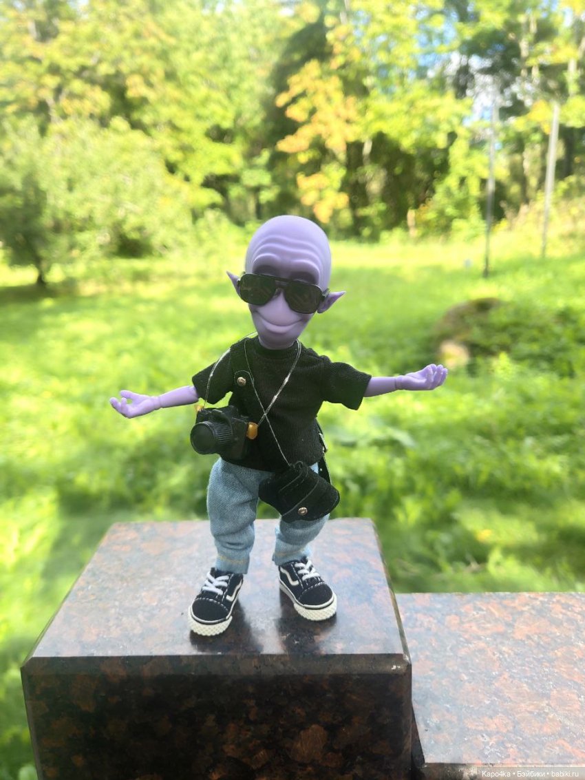 Инопланетянин в Гатчине — Домашние фото авторских кукол: личные коллекции (фото 3)