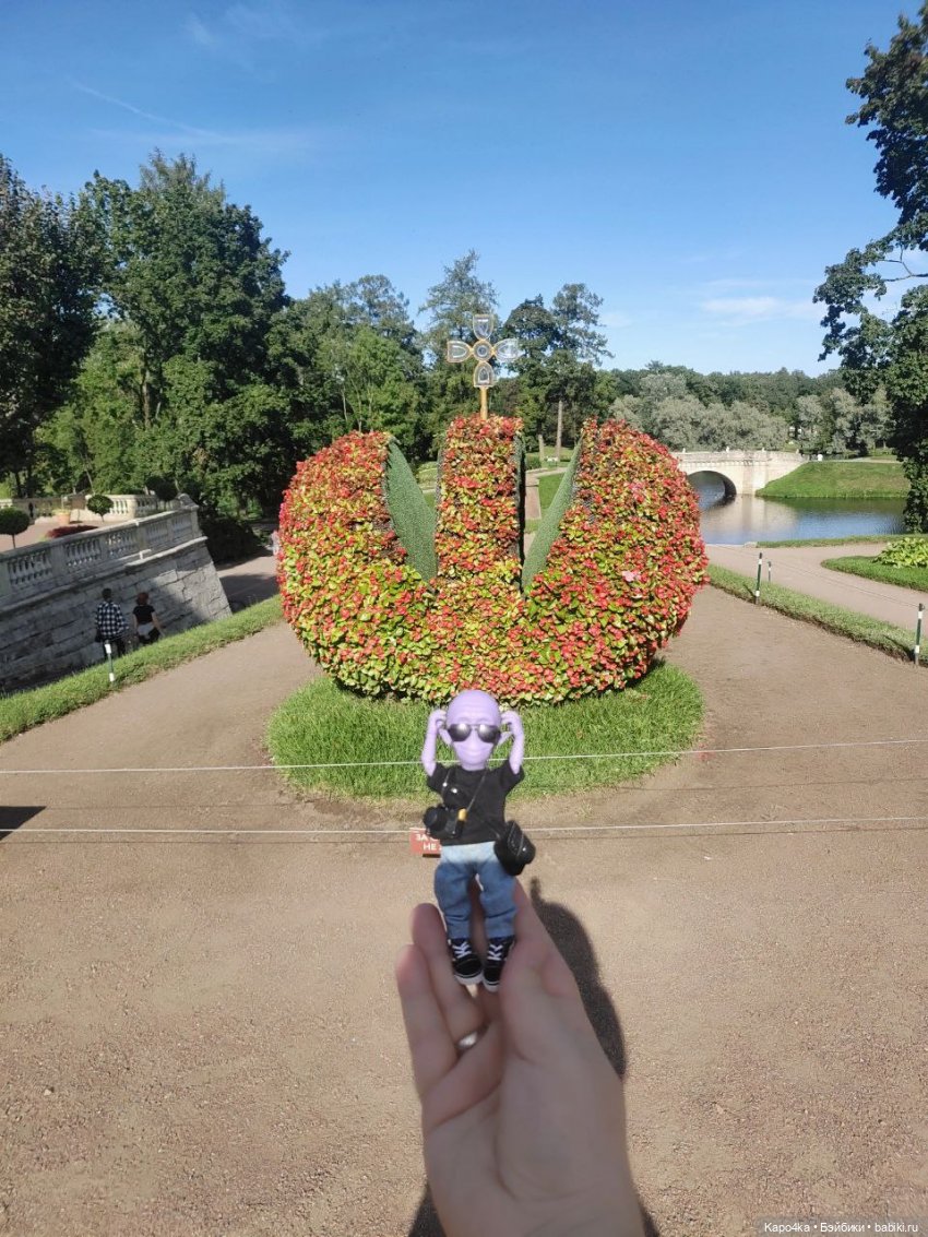 Инопланетянин в Гатчине — Домашние фото авторских кукол: личные коллекции