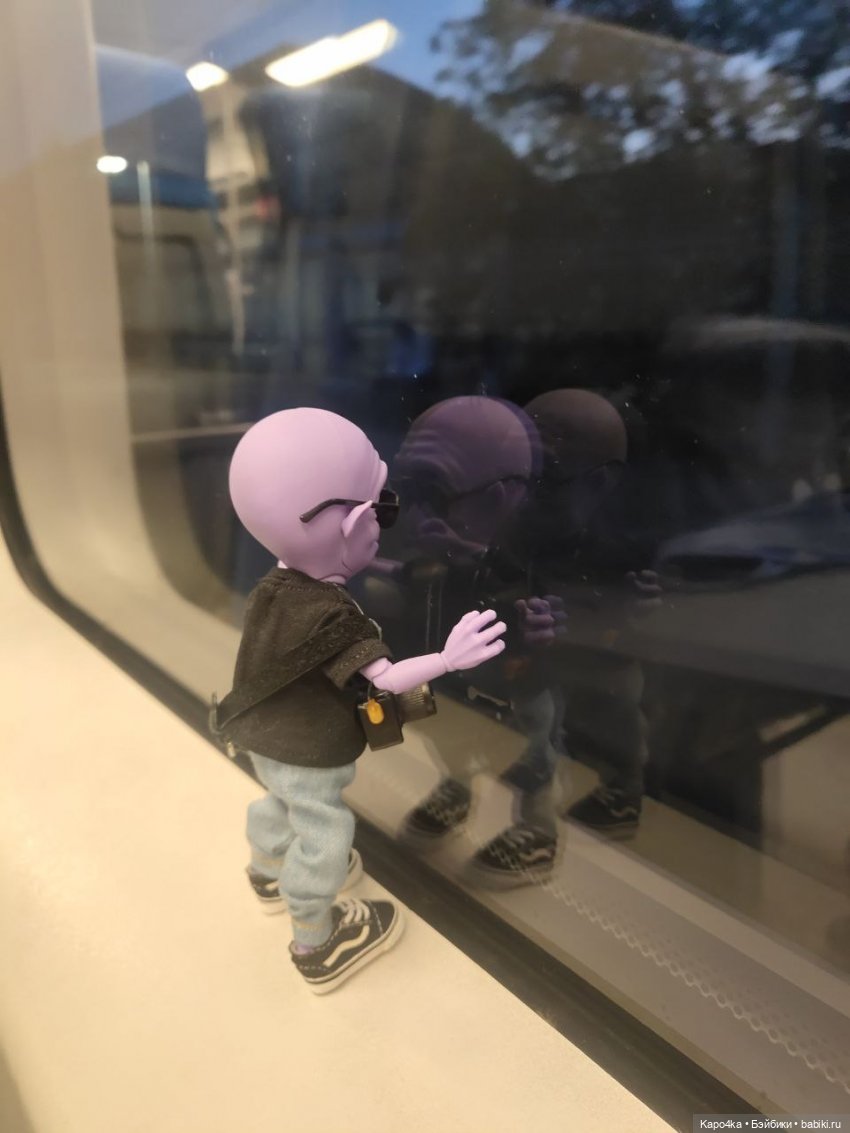 Инопланетянин в Гатчине — Домашние фото авторских кукол: личные коллекции