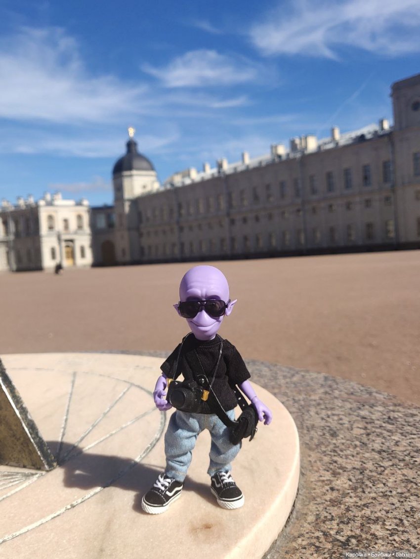 Инопланетянин в Гатчине — Домашние фото авторских кукол: личные коллекции