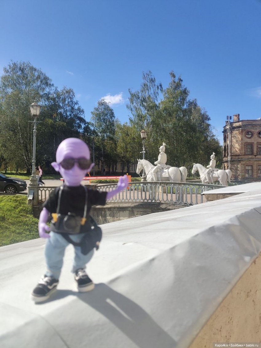 Инопланетянин в Гатчине — Домашние фото авторских кукол: личные коллекции