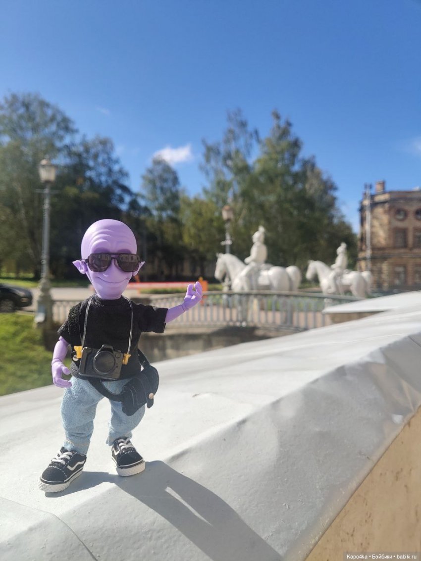 Инопланетянин в Гатчине — Домашние фото авторских кукол: личные коллекции