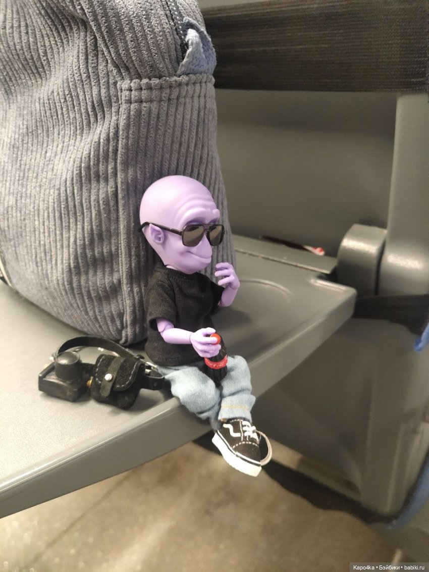 Инопланетянин в Гатчине — Домашние фото авторских кукол: личные коллекции