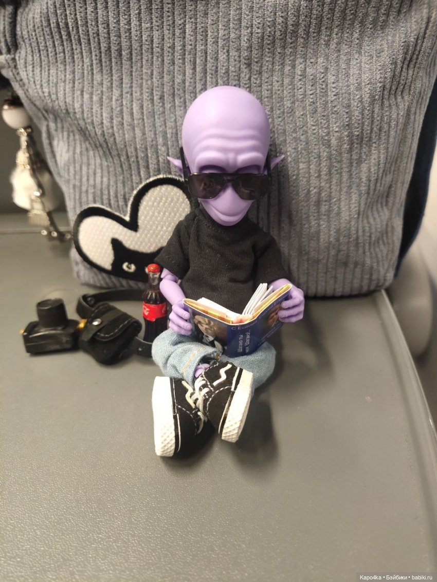 Инопланетянин в Гатчине — Домашние фото авторских кукол: личные коллекции