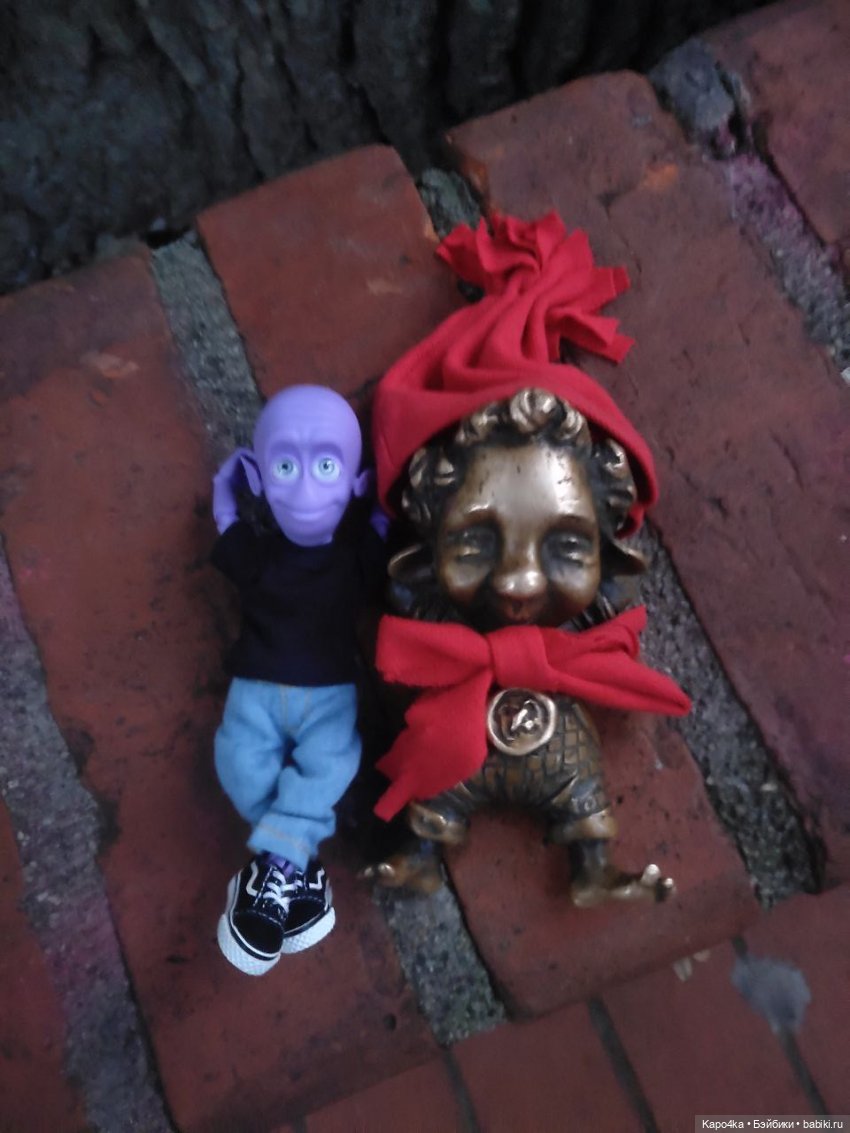 Инопланетянин и хомлины — Домашние фото авторских кукол: личные коллекции (фото 10)