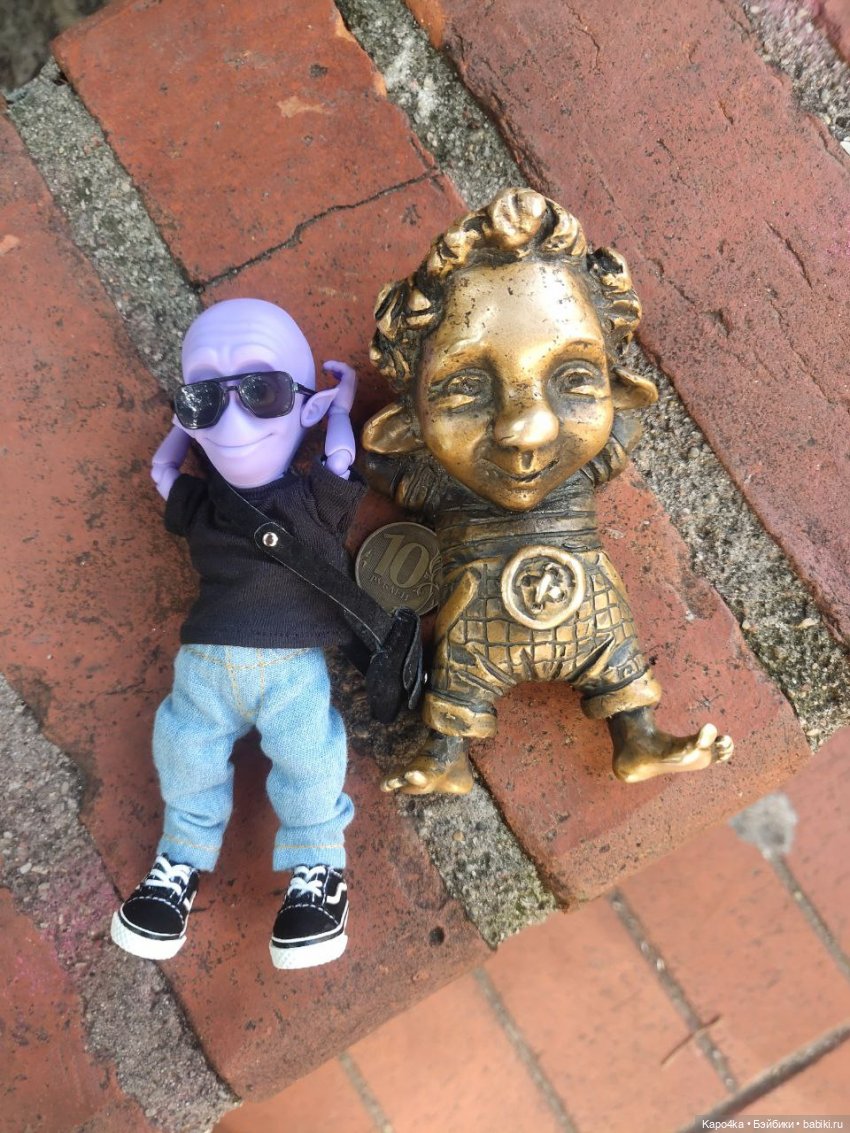 Инопланетянин и хомлины — Домашние фото авторских кукол: личные коллекции