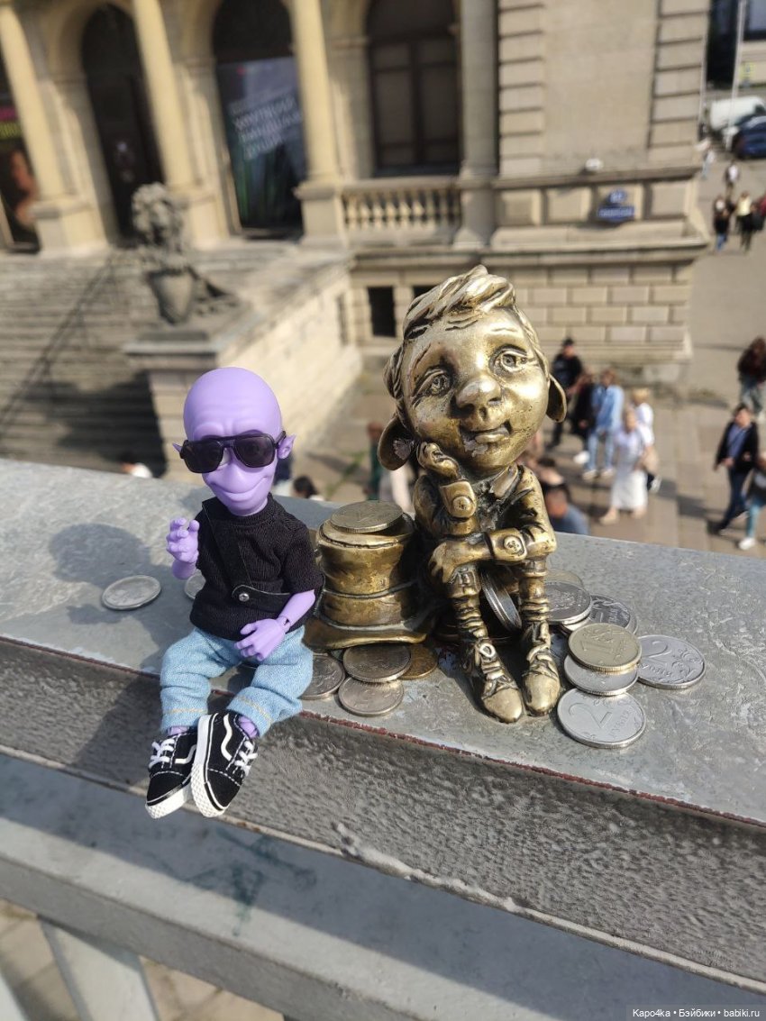 Инопланетянин и хомлины — Домашние фото авторских кукол: личные коллекции (фото 2)