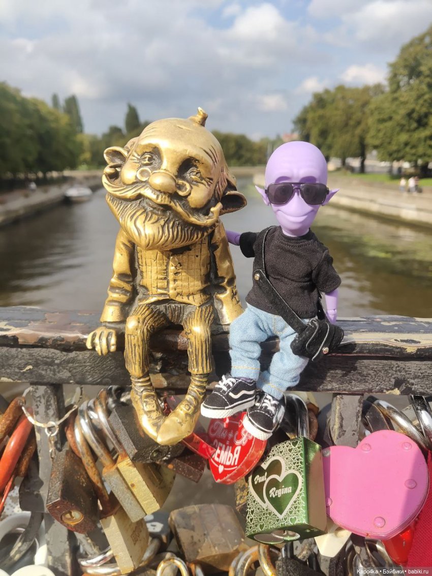 Инопланетянин и хомлины — Домашние фото авторских кукол: личные коллекции