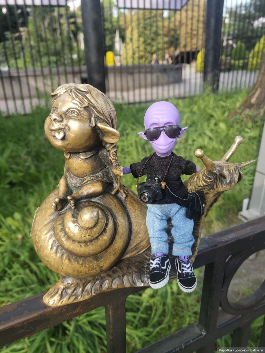 Инопланетянин и хомлины — Домашние фото авторских кукол: личные коллекции (фото 9)