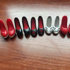 Лот туфель для кукол экшен Action 1/6 и подобных