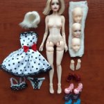 Шарнирная BJD кокетка Монро 25 см