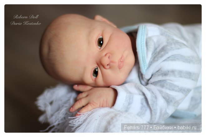 Нежный малыш! Кукла Реборн Дарьи Костенко