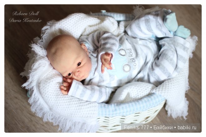 Нежный малыш! Кукла Реборн Дарьи Костенко
