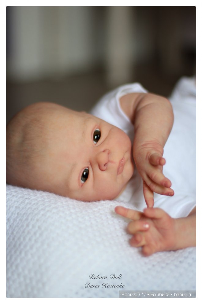 Нежный малыш! Кукла Реборн Дарьи Костенко