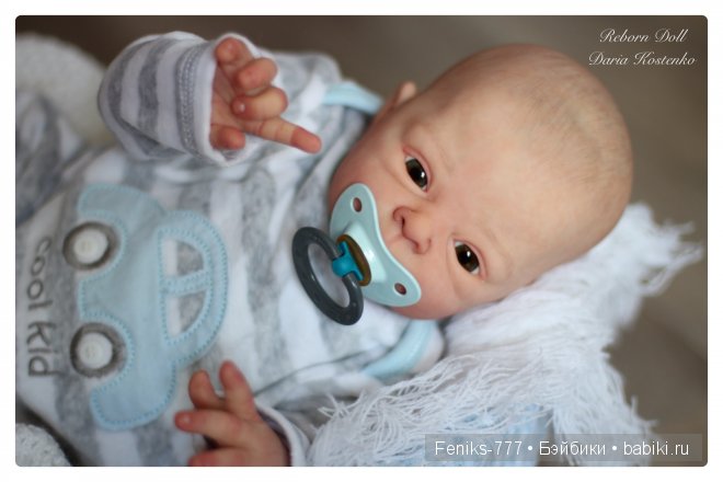 Нежный малыш! Кукла Реборн Дарьи Костенко (фото 3)
